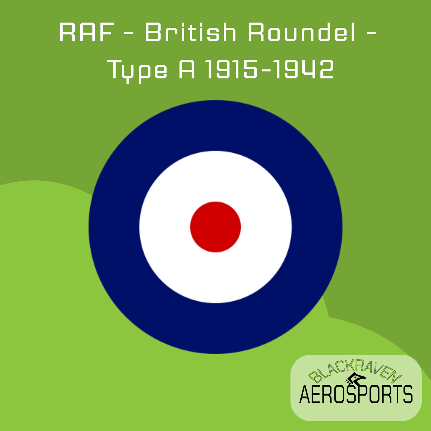 RAF - British Roundel - Type A 1915-1942