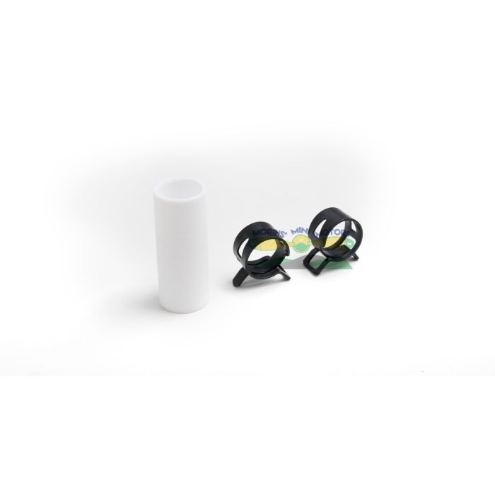 Teflon Joiners with Clips for Canister Muffler / Exhaust 18mm ID