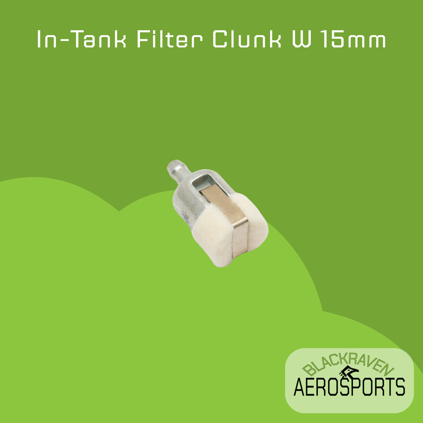 In-Tank Filter Clunk W 15mm