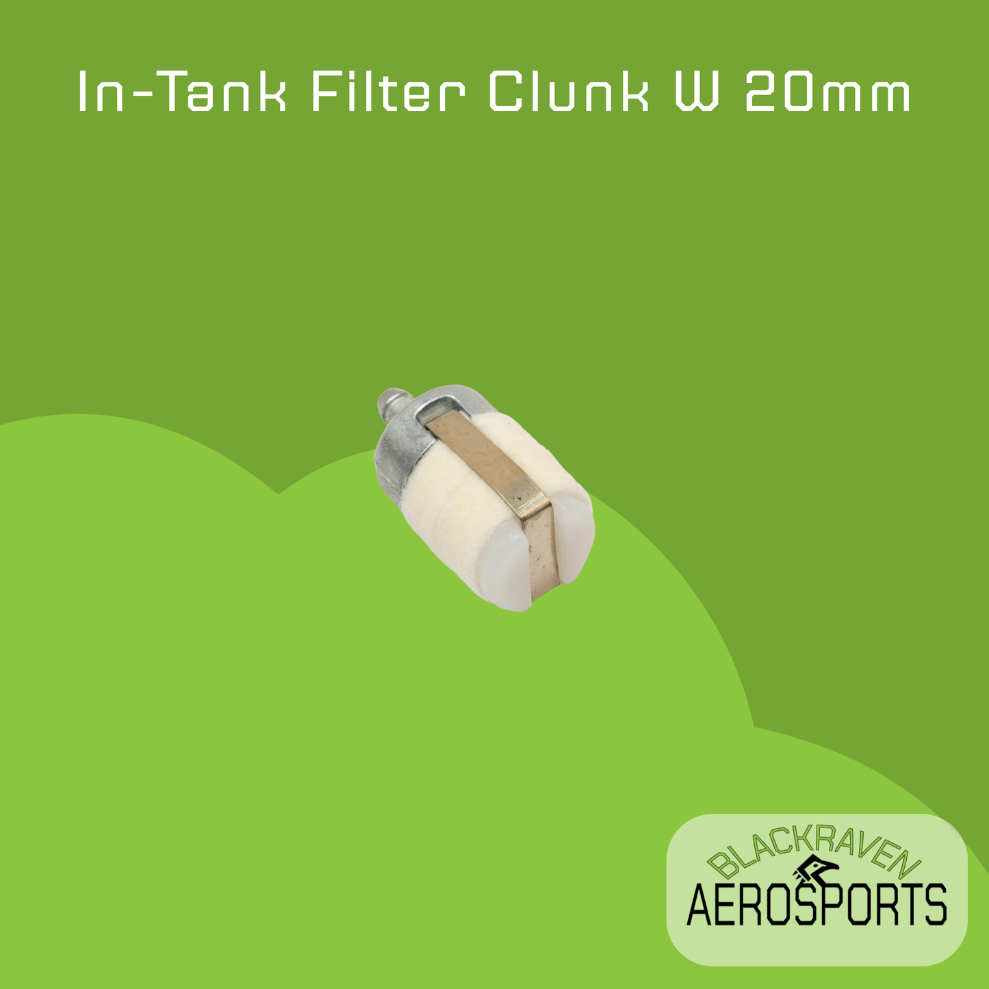 In-Tank Filter Clunk W 20mm