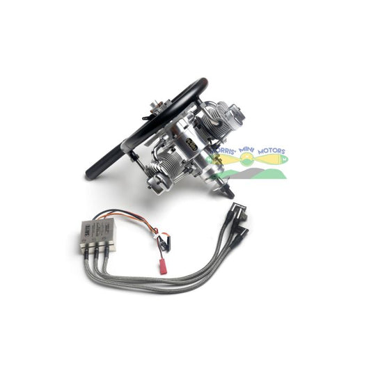 Saito FG-60 R3 Radial 4 Stroke Engine With MMM Full Upgrade