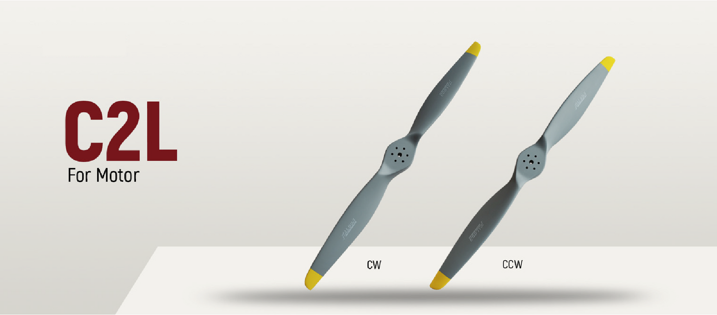 Falcon C2L Tractor 2 blade Propeller Carbon (Petrol)