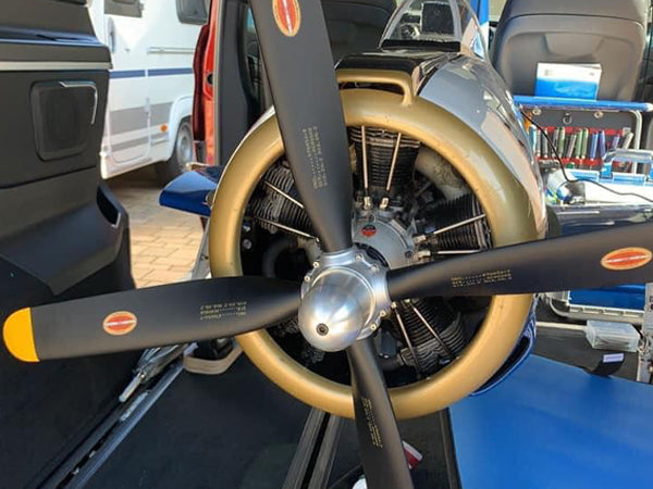 Falcon CS10 4 blade Propeller Carbon (Petrol)