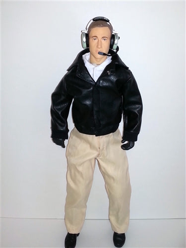 Civilian figure for RC planes, ideal for scale model aircraft.