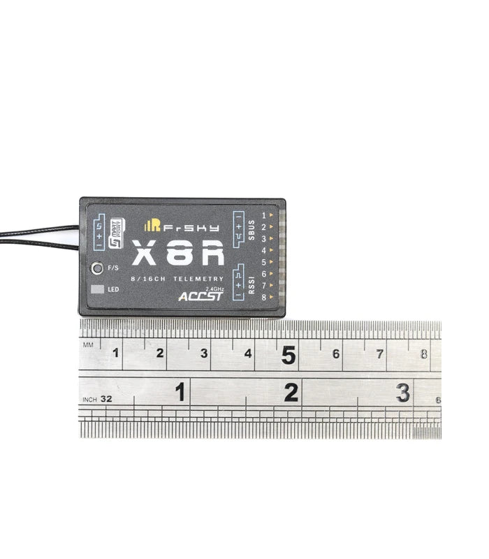 FrSky X8R 2.4GHz 8/16CH ACCST PWM / SBUS Telemetry Receiver