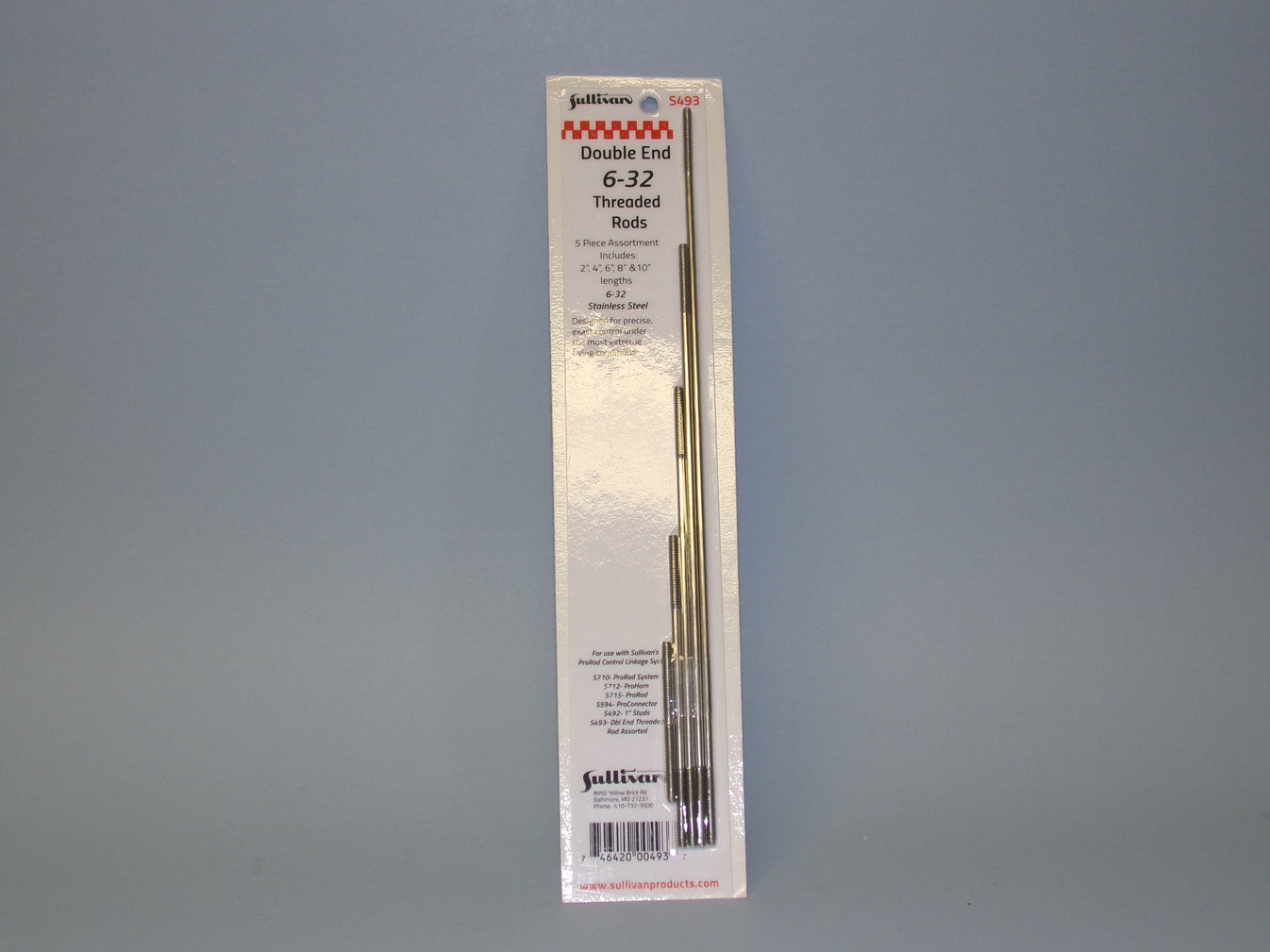 6-32" Assorted Threaded Rod