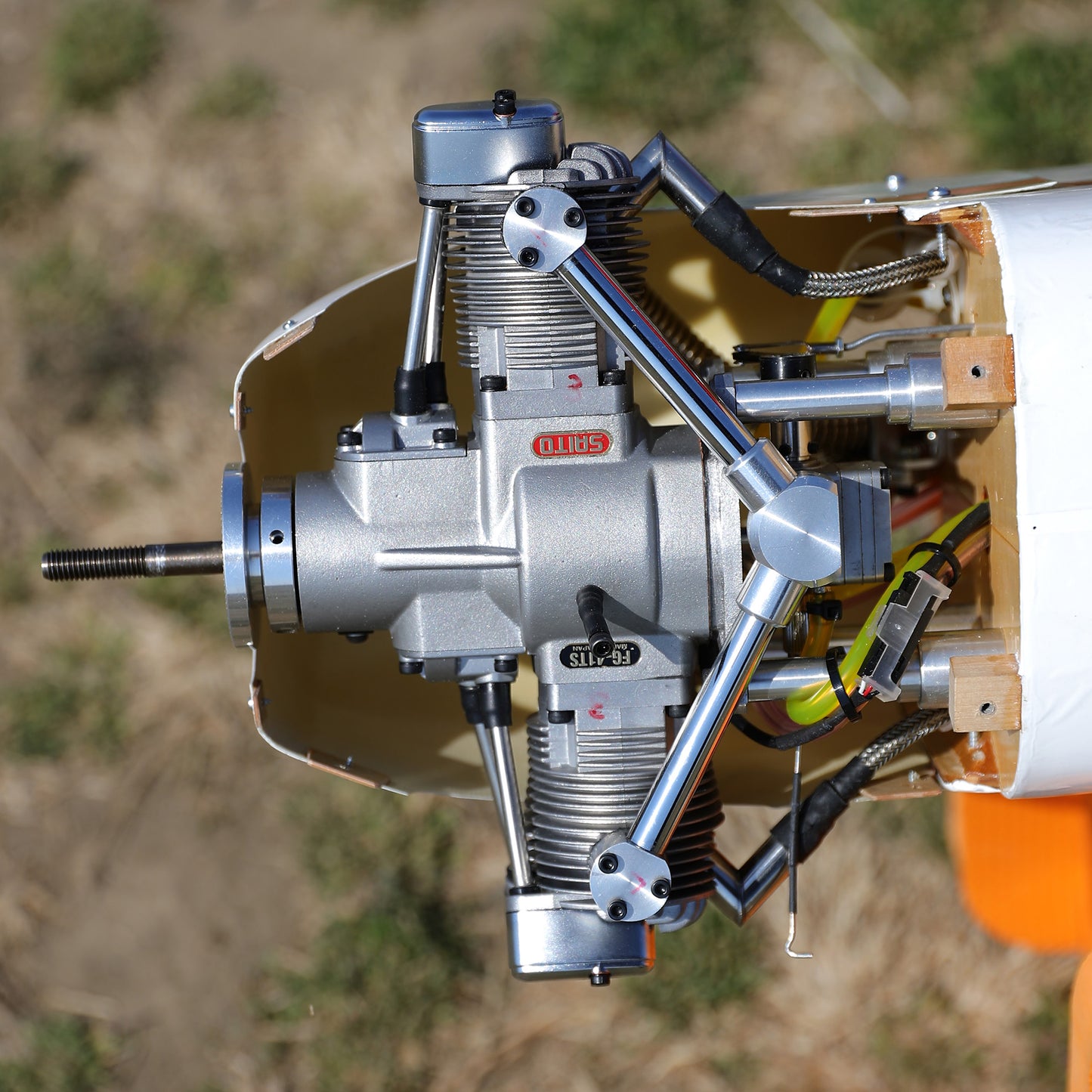 Saito FG-41TS Four-Stroke Petrol Engine