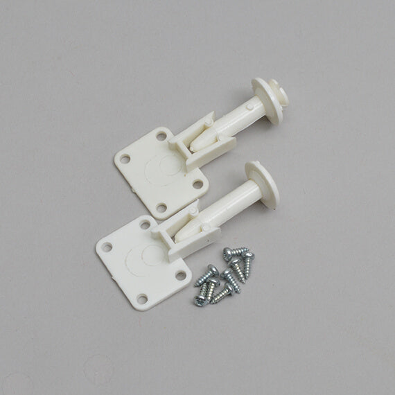 Hatch Catch & Fixing Screws: Hatch catch and fixing screws for RC aircraft, ensuring secure closure and easy access to internal components.