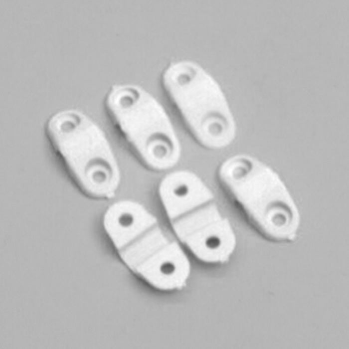 5mm (6swg) Saddle Clamps 6 per pack: 5mm (6swg) saddle clamps, 6 per pack, ideal for securing larger components in RC aircraft.