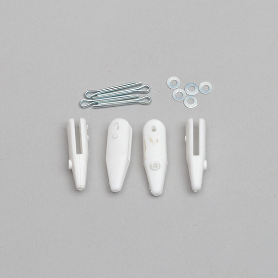 Heavy duty quick link with split pin: Heavy duty quick link with split pin, designed for secure and durable connections in RC aircraft.