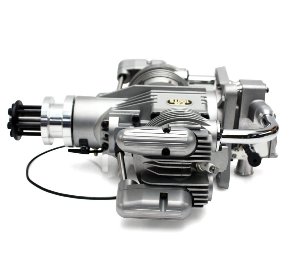 Saito FG-100TS (100cc) Twin 4-Stroke Petrol Engine
