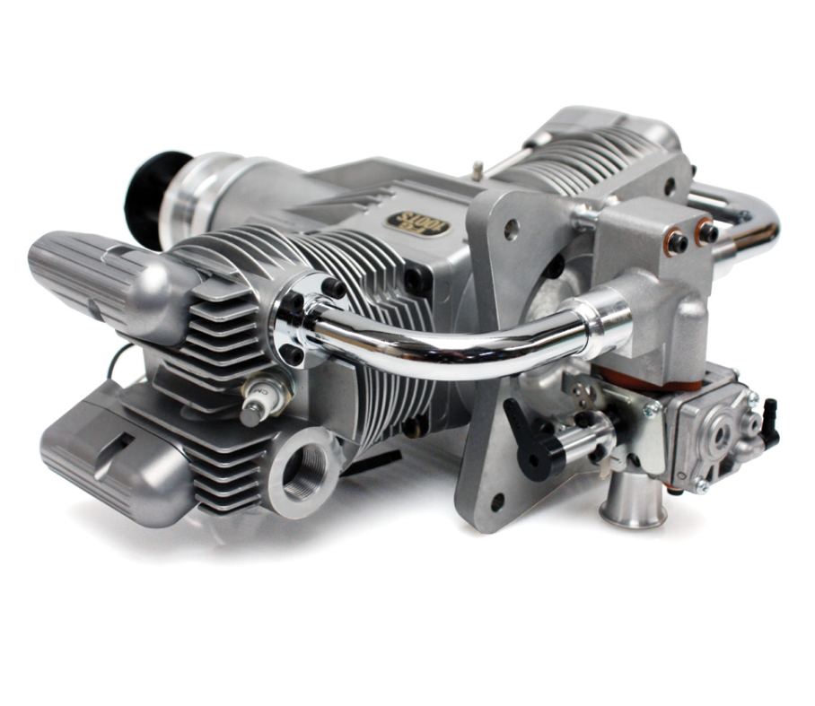 Saito FG-100TS (100cc) Twin 4-Stroke Petrol Engine