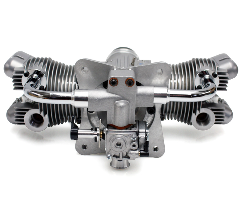 Saito FG-100TS (100cc) Twin 4-Stroke Petrol Engine