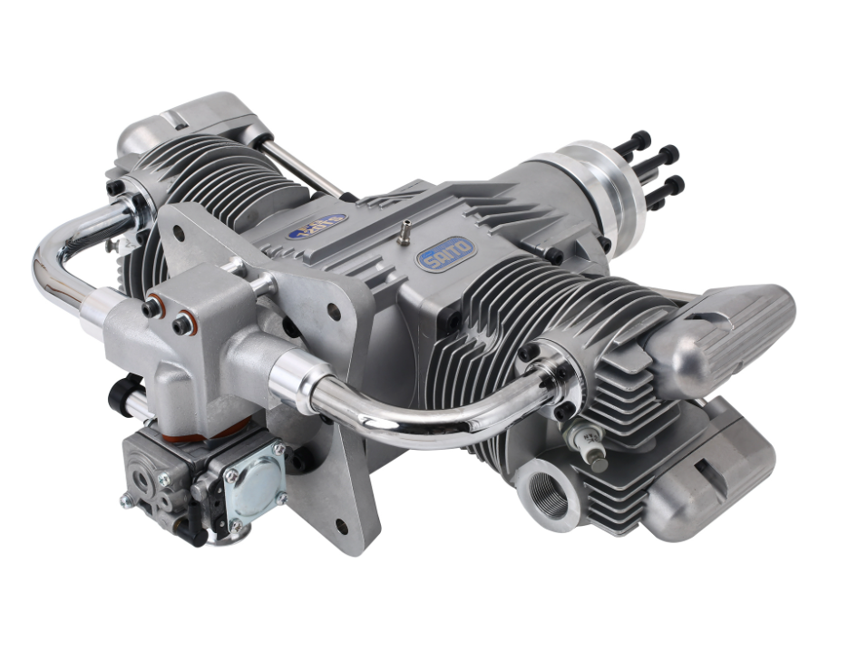 Saito FG-120TS (120cc) Twin 4-Stroke Petrol Engine
