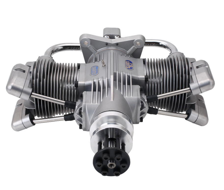 Saito FG-120TS (120cc) Twin 4-Stroke Petrol Engine