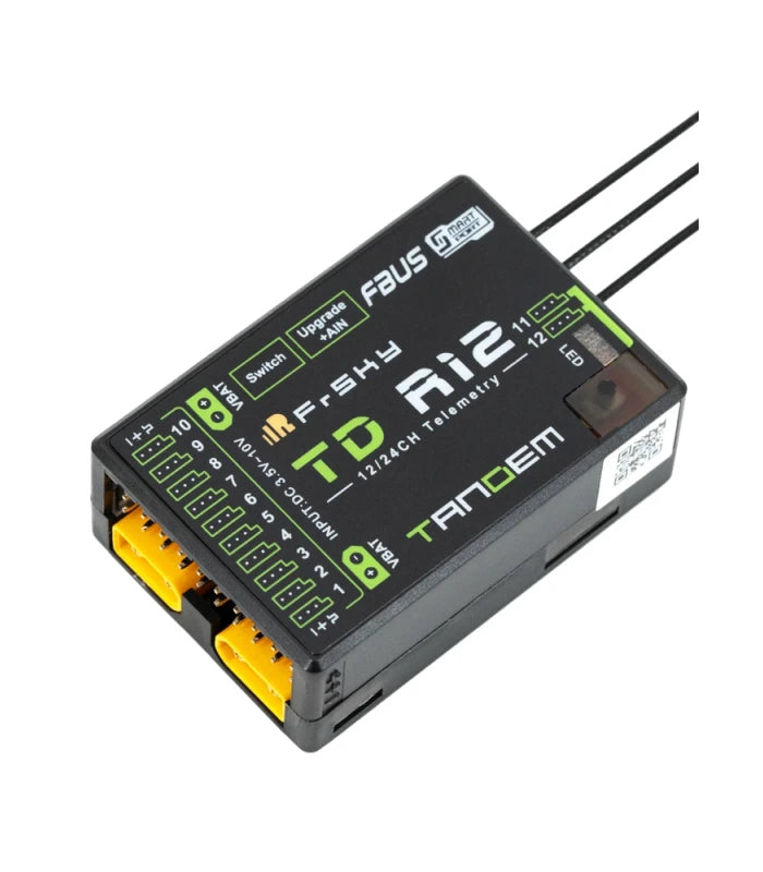 FrSky Tandem Dual-Band TD R12 Receiver 12CH PWM / SBUS