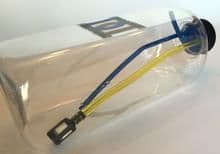 FOURTITUDE 8oz 236ml FUEL TANK: Fourtitude 8oz 236ml fuel tank, ideal for miniature RC aircraft, providing efficient fuel storage for shorter flights.