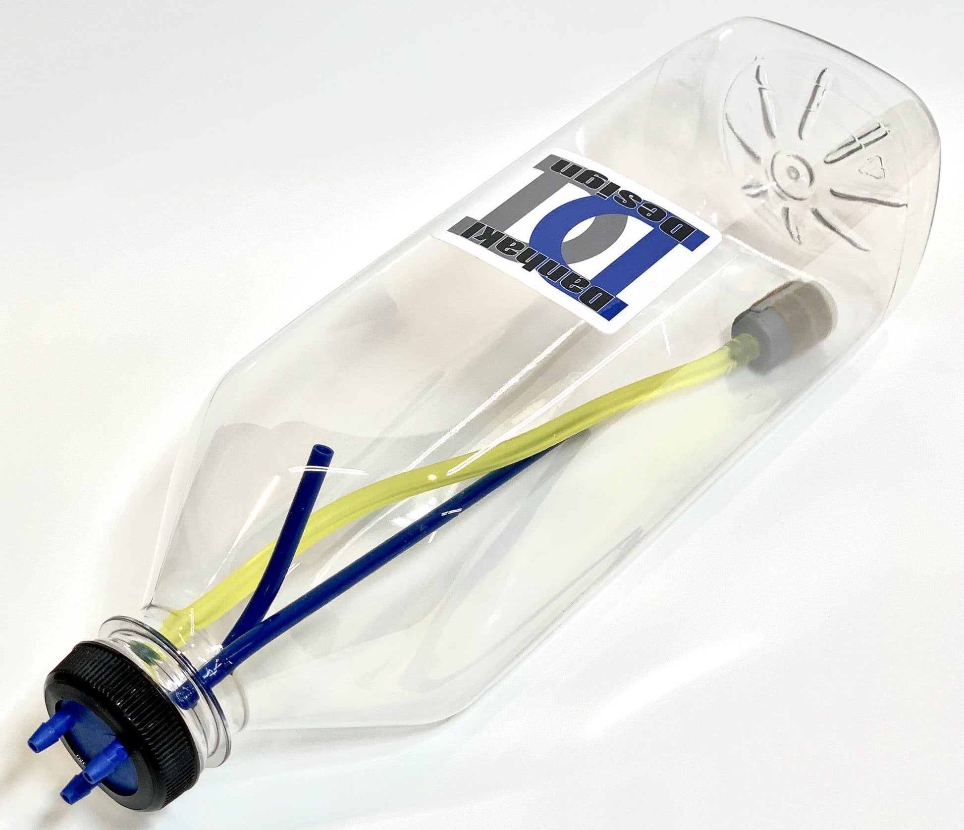 FOURTITUDE 50oz 1.5L FUEL TANK: Fourtitude 50oz 1.5L fuel tank, designed for RC aircraft, providing reliable fuel storage for extended flights.