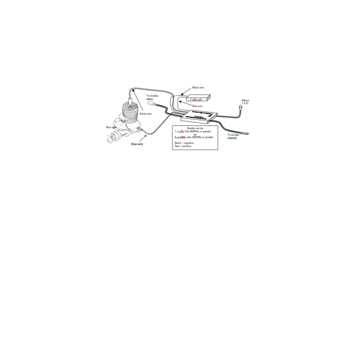 LiPo Glow Driver 1 Cylinder