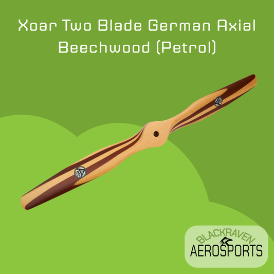 Xoar Two Blade German Axial Beechwood (Petrol)