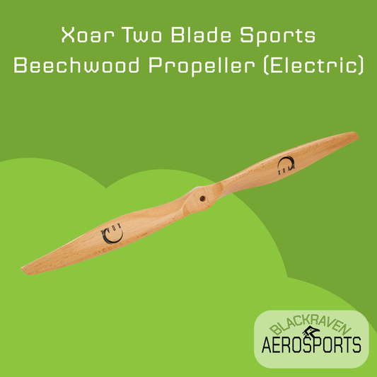 Xoar Two Blade Sports Beechwood Propeller (Electric)