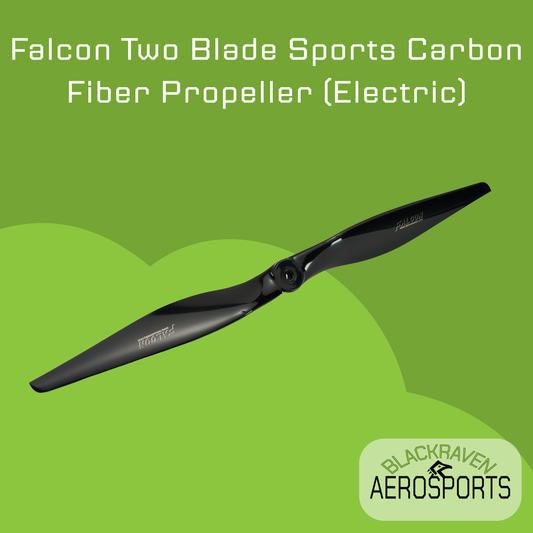 Falcon Two Blade Sports Carbon Fiber Propeller (Electric)