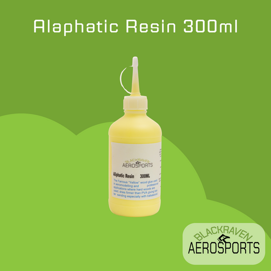 Black Raven Aerosports Aliphatic Resin For Balsa Ply And Most Other Porous Materials 300m