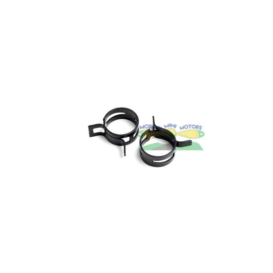 Heavy Duty 28mm Spring Clip / Clamp (Black) x 2