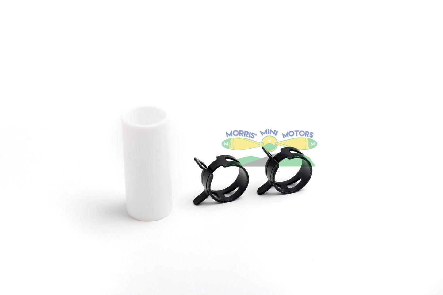 Teflon Joiners with Clips for Canister Muffler / Exhaust 22mm ID