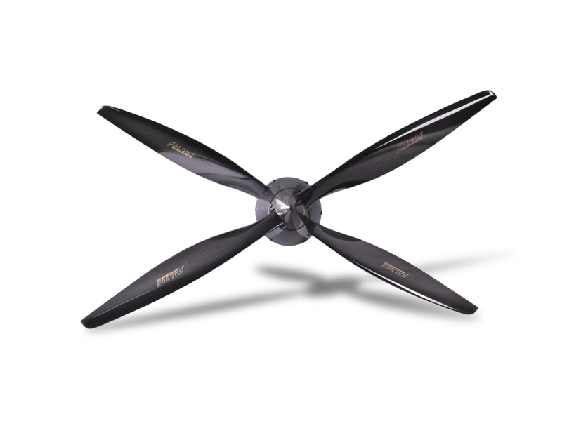 Falcon C2CR Contra Rotation 4 blade Propeller Carbon (Electric)