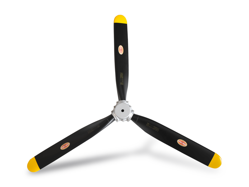 Falcon CS10 3 blade Propeller Carbon (Petrol)