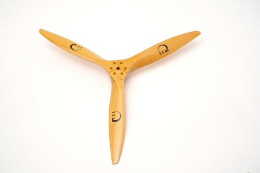 XOAR PJA 10x7 RC Airplane Propeller – 10 Inch Diameter, 7 Pitch, Beechwood Sport Prop For Gas Engines