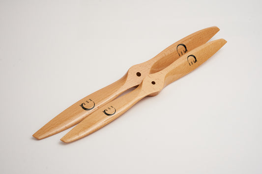 Xoar Two Blade Sports Beechwood Propeller (Petrol)