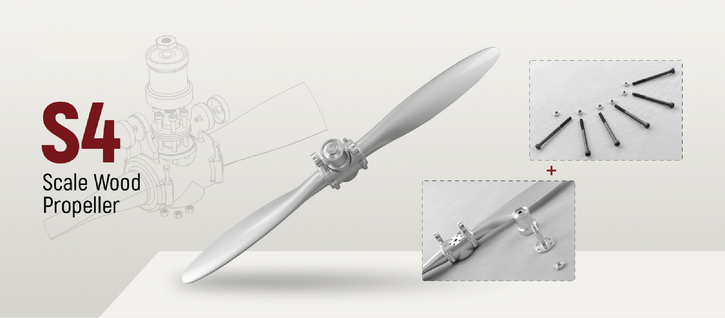 Falcon S4 2 blade Propeller Beechwood (Electric)