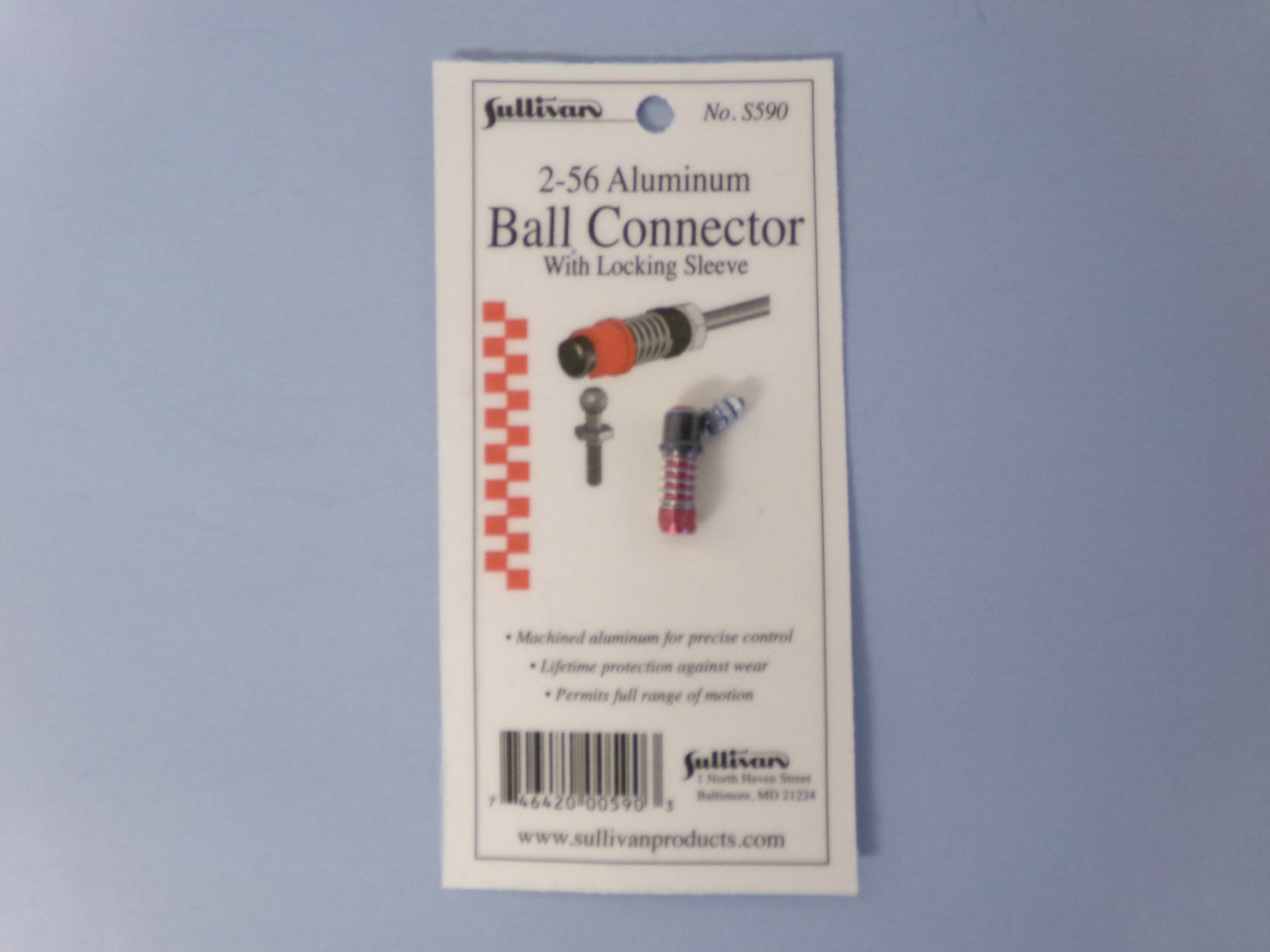 2-56" Ball Connector