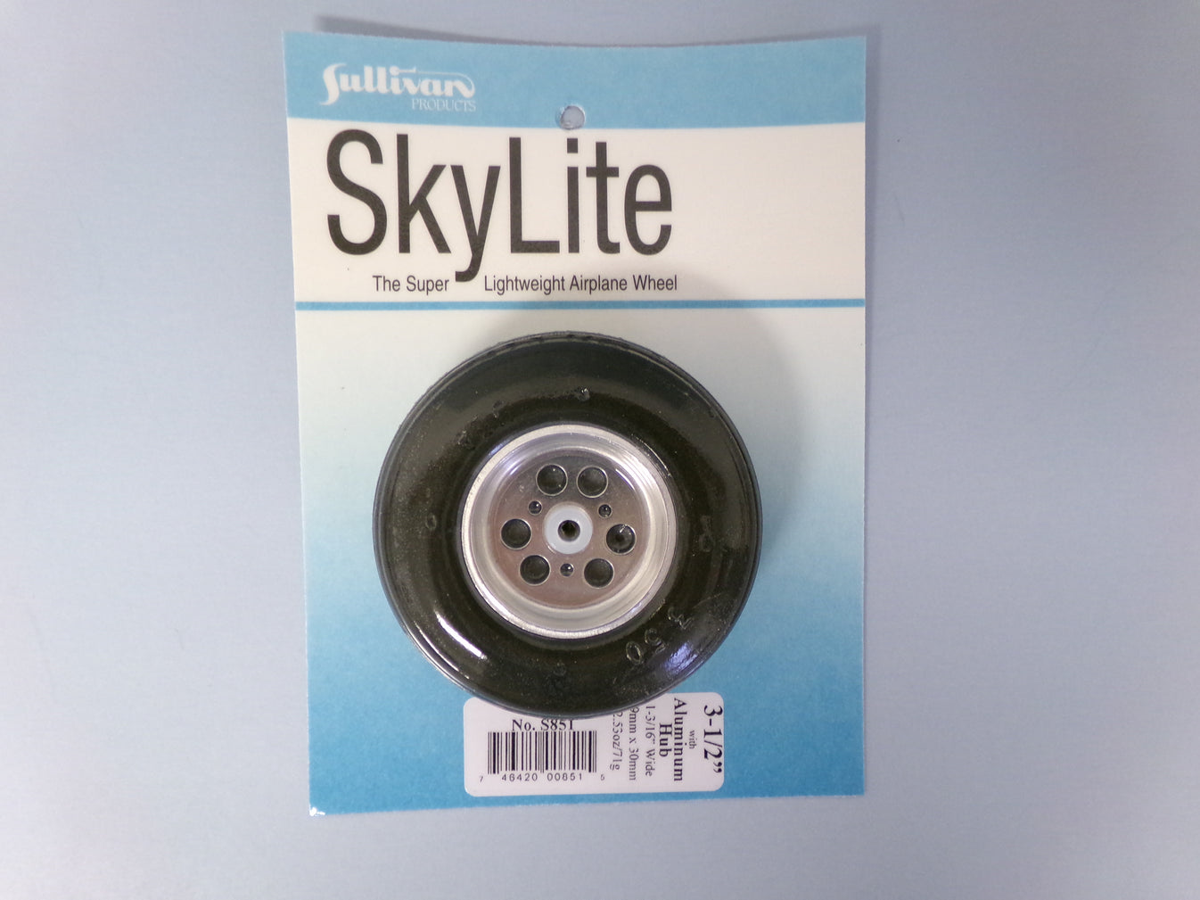 3.5" SkyLite Wheel with Aluminum Hub