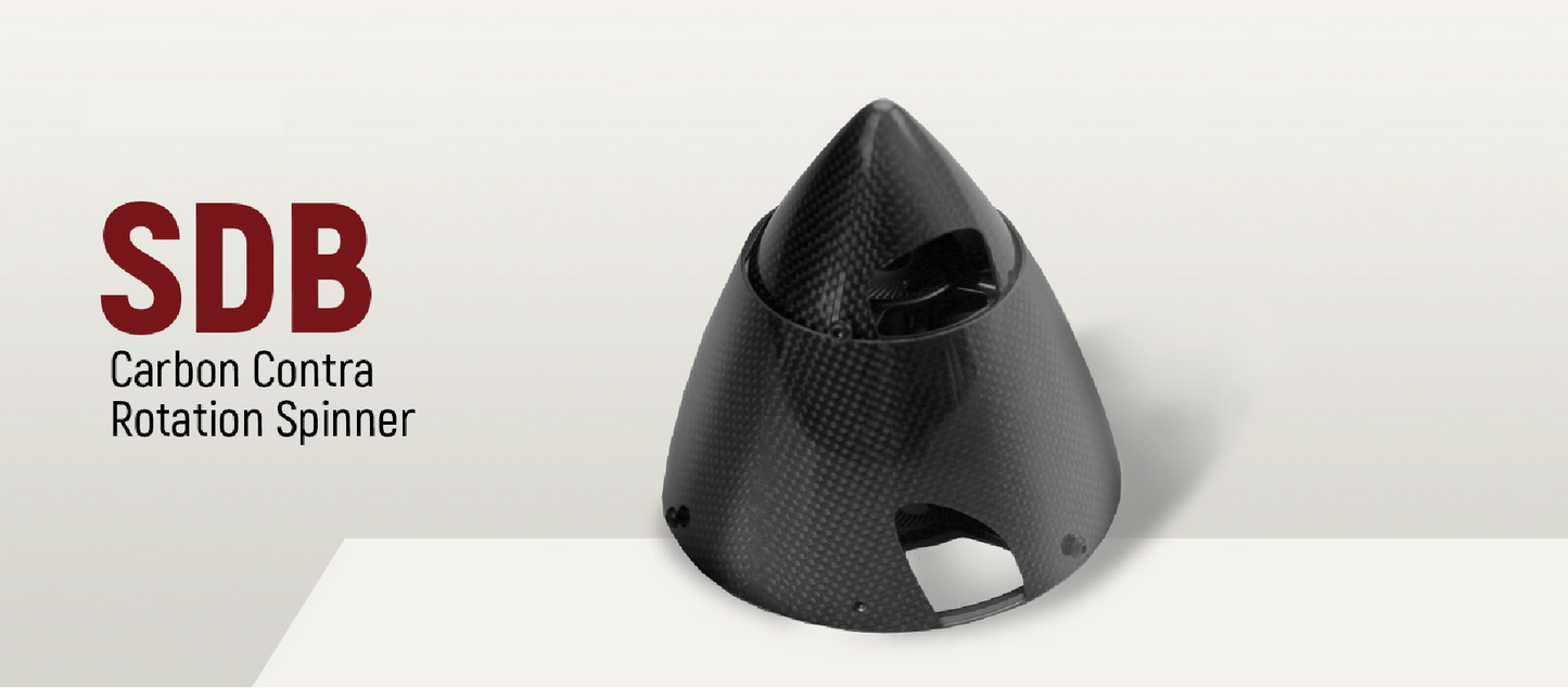 Falcon SDB Contra Rotation Carbon Spinner