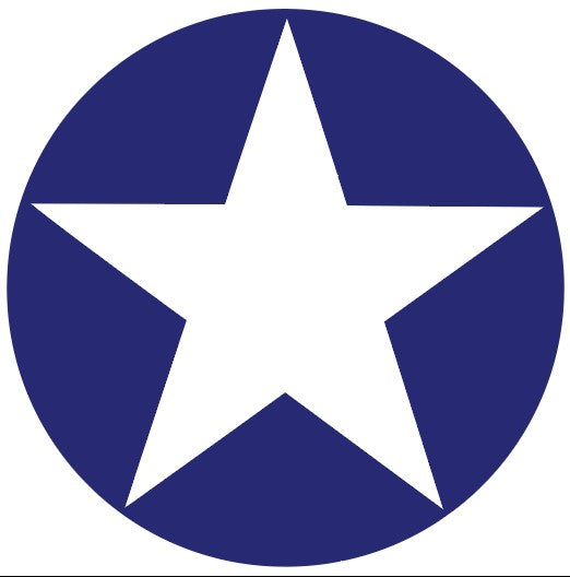 USAF - Roundel Blue Circle White Star