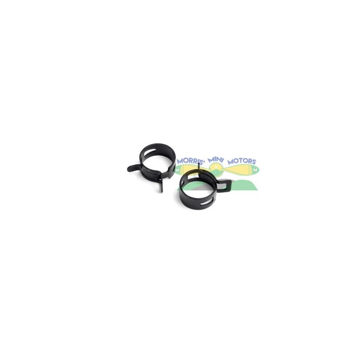 Heavy Duty 23mm Spring Clip / Clamp (Black) x 2