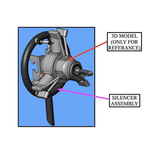 FA-90 / FA-120 / FG-19 R3 Exhaust Ring