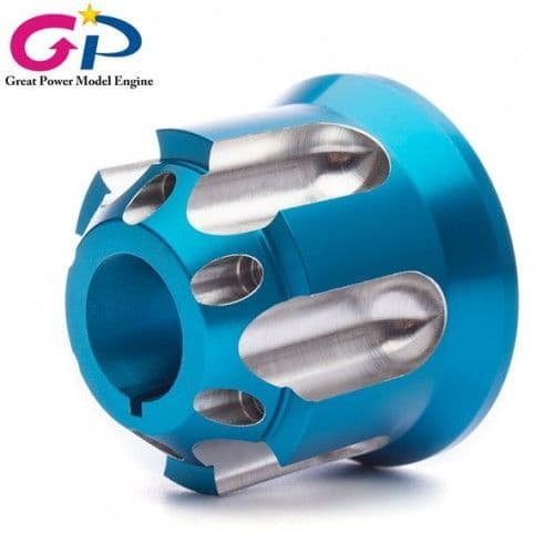 GP 123 Propellor Hub: GP 123 propeller hub, designed for secure attachment of propellers to GP123 engines in RC aircraft.