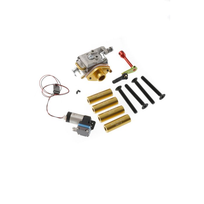 Evolution 77cc 7 Cylinder 4 Stroke Radial Engine Carburetor Conversion ...