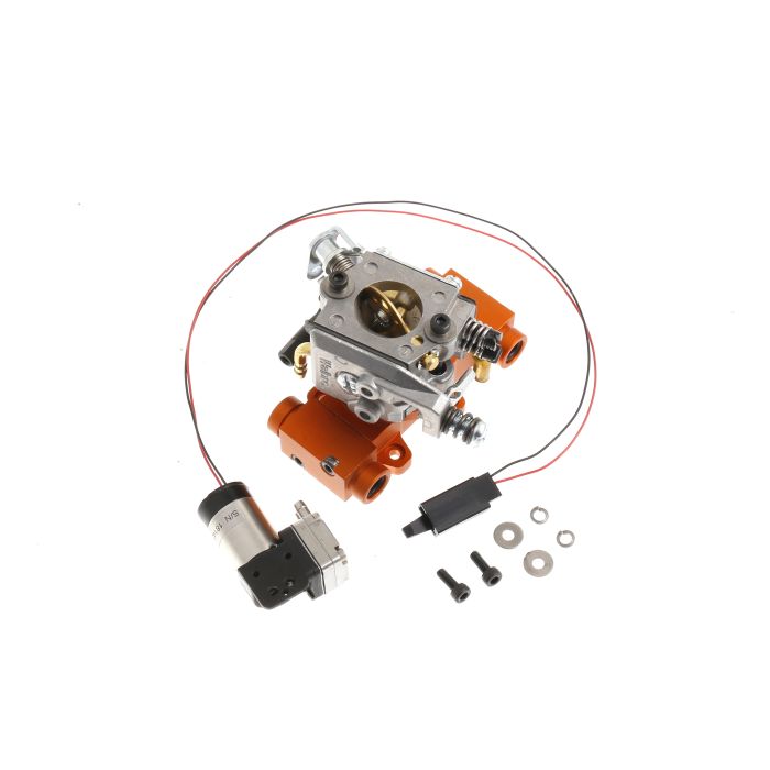 OS Pegasis FF Flat 4 Cylinder 4 Stroke Engine Carburetor Conversion Kit (240 & 320): OS Pegasis FF flat 4 cylinder 4 stroke engine carburetor conversion kit, available for 240cc and 320cc engines for optimized fuel management in RC aircraft.