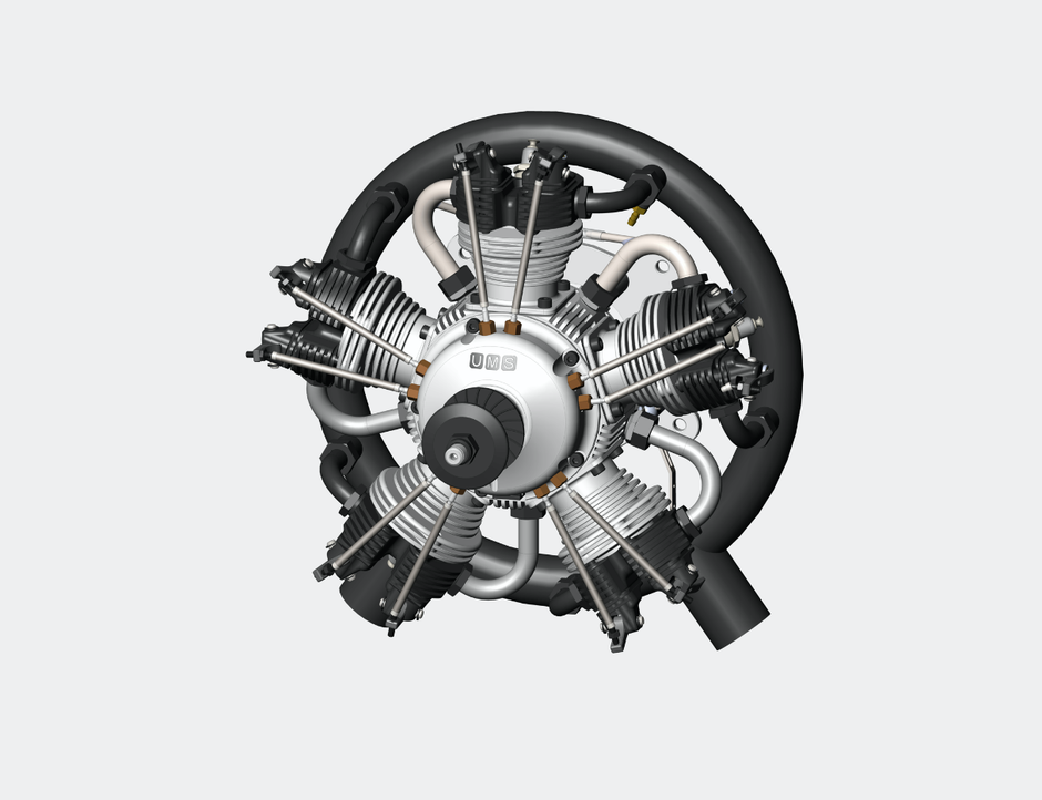UMS Gas Engines | Black Raven Aerosports