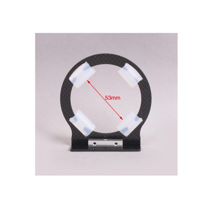 Carbon Fiber Canister Mount / Holder 55mm - 65mm