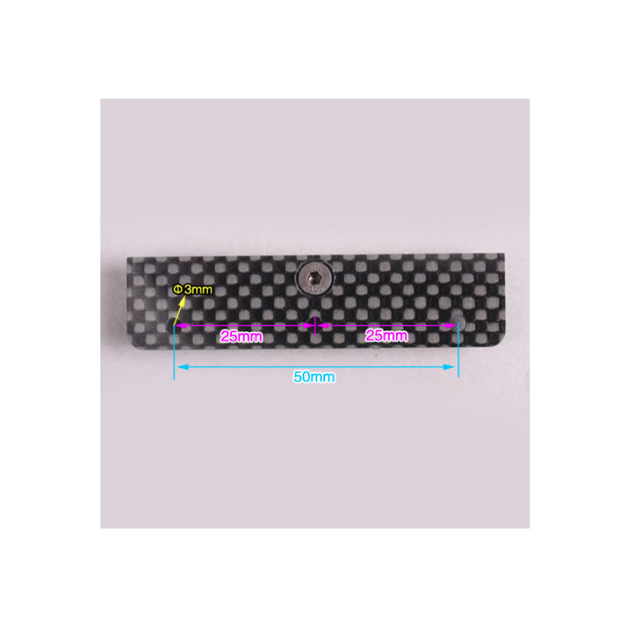 Carbon Fiber Canister Mount / Holder 55mm - 65mm