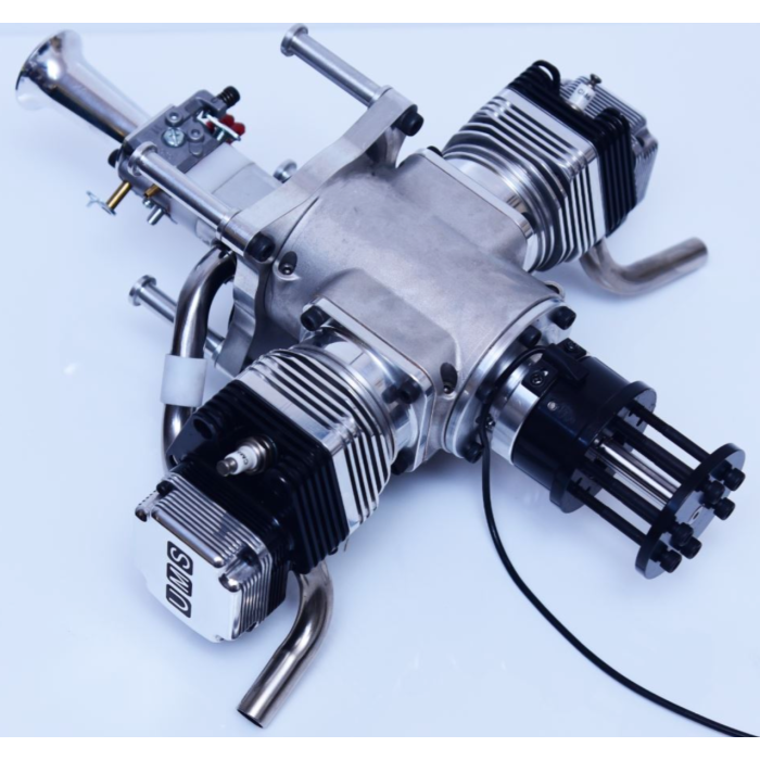 140 Racing Engine UMS 140cc Gas Twin Cylinder Engine – Black Raven Aerosports