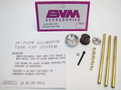 BVM Hi-Flow Aluminum Tank Cap System TA-SR-1014